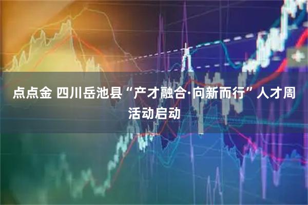 点点金 四川岳池县“产才融合·向新而行”人才周活动启动